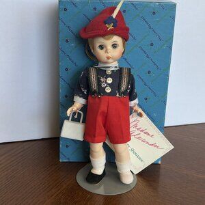 Madame Alexander Hansel Boy 8 inch Vintage Doll 453 READ